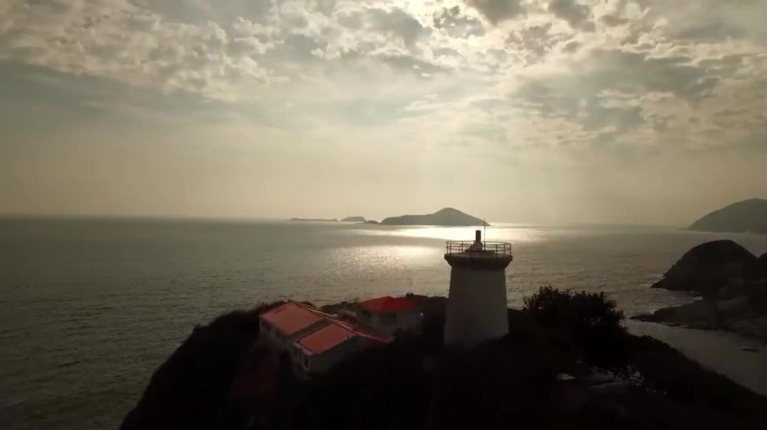 Cinematic Lighthouse Drone B-Roll - Free Stock Footage