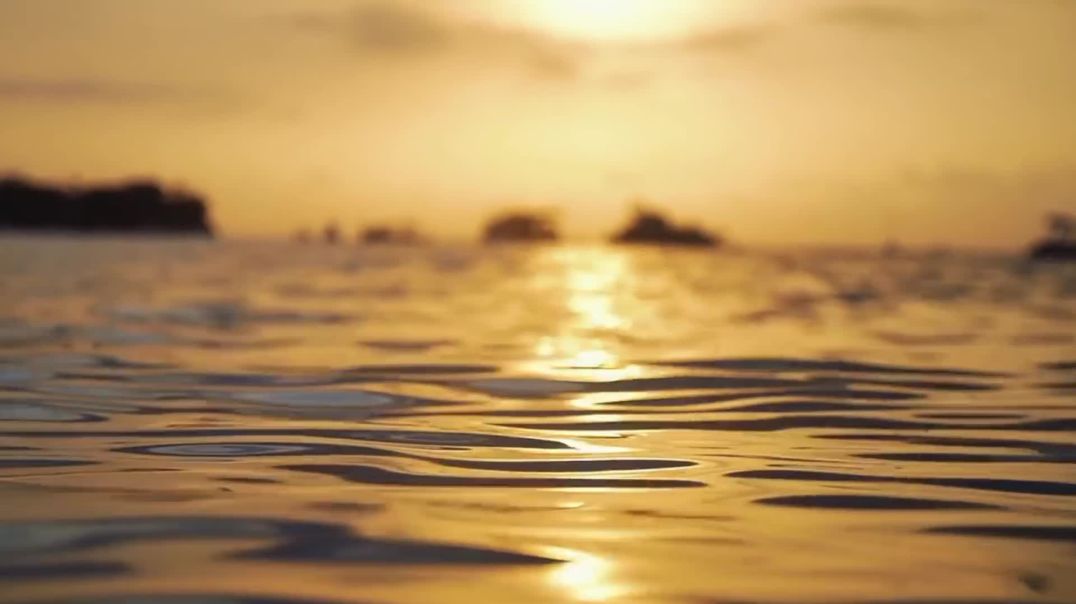 Golden Ocean Sunset B-Roll | Free Stock Footage HD