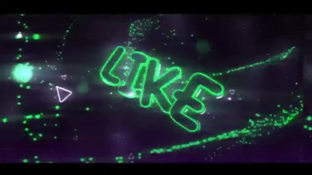 ⁣Dynamic Neon LIKE Text Animation with Energy Particles – Free Download B-Roll for Social Media Creat