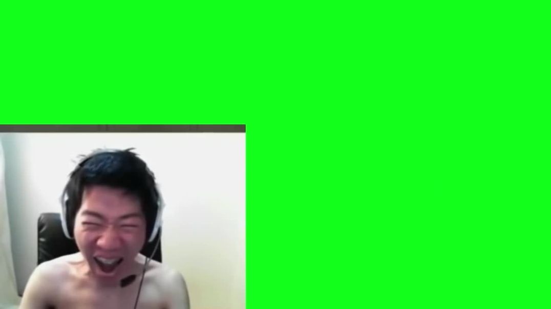 ⁣Angry Korean Gamer Reaction Green Screen Meme
