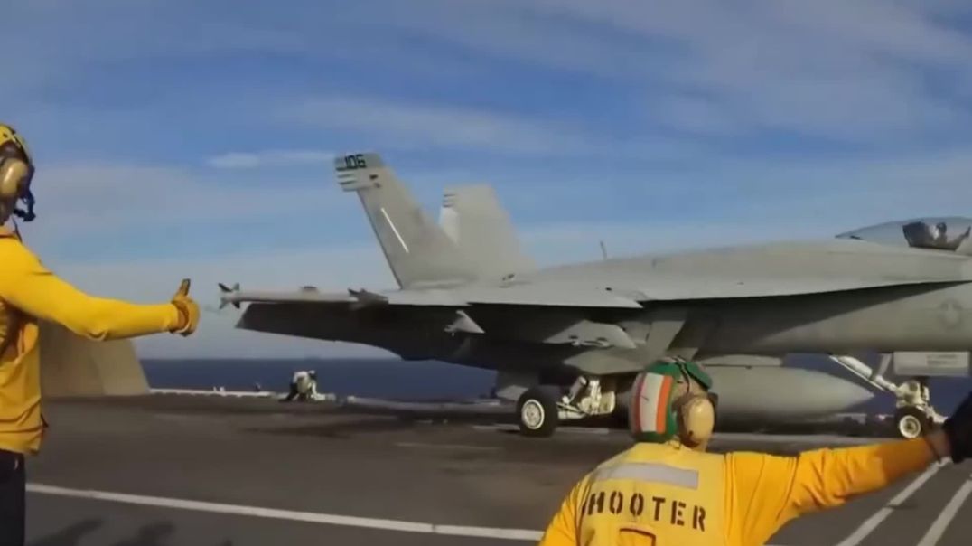 ⁣Navy Fighter Jet Takeoff Cinematic B-Roll Footage