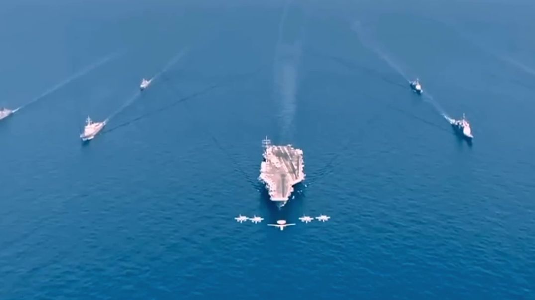 Aircraft Carrier Strike Group Fleet Cinematic B-Roll