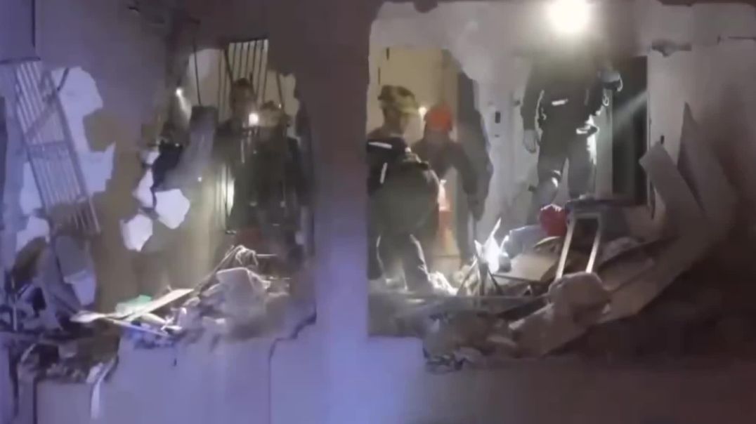 Search and Rescue Operation Inside Destroyed Building