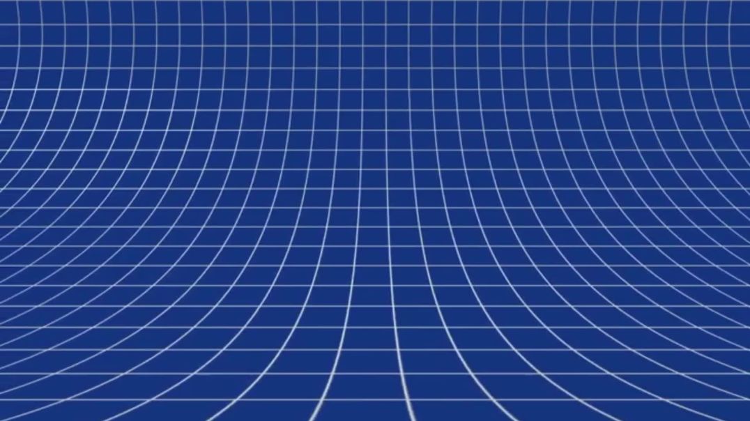 ⁣Blue Curved Tech Grid Motion Background Free Download