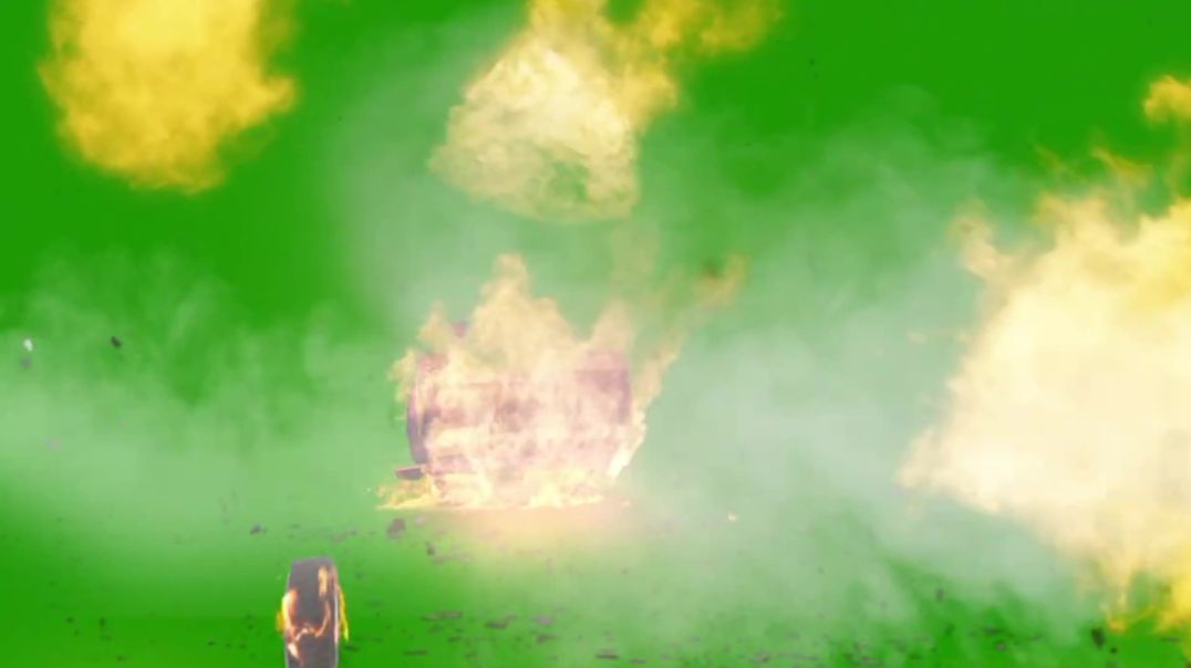Cinematic Car Explosion Green Screen - Free Download