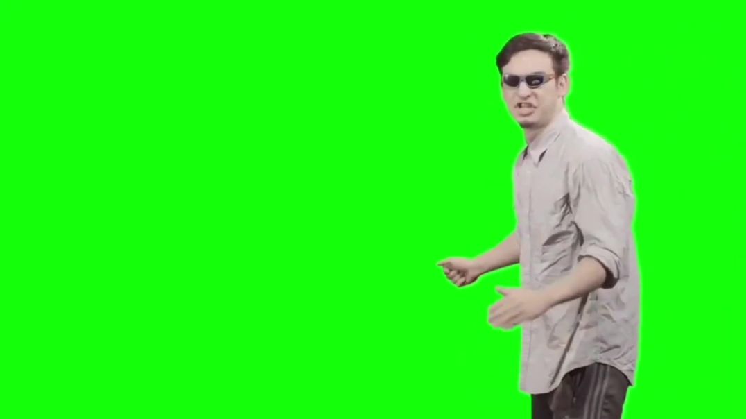 ⁣Filthy Frank "Just Stop" Meme Green Screen
