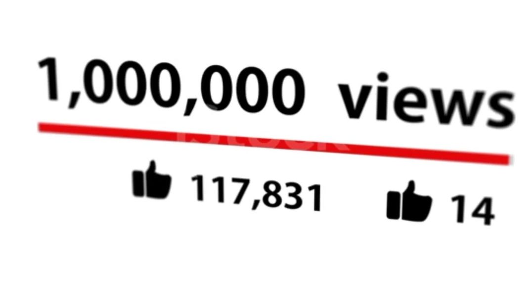 ⁣Real-Time YouTube Views and Likes Counter Animation