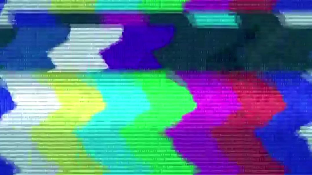 ⁣Retro TV Glitch & Static Overlay Free Stock Footage