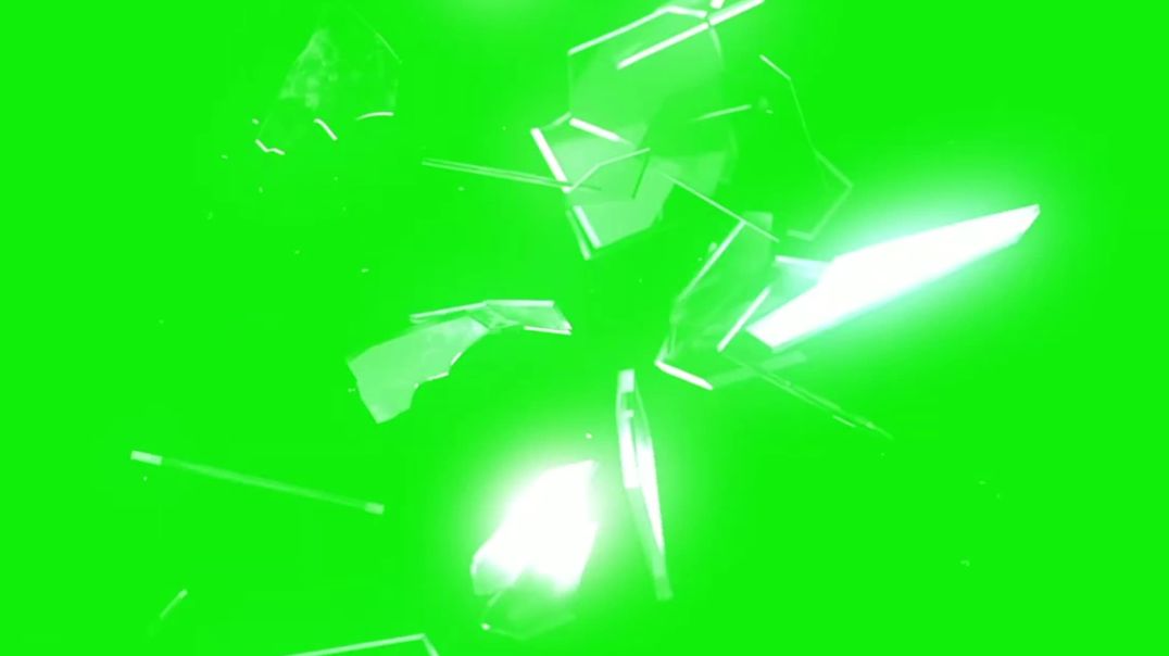⁣Free Breaking Glass Green Screen VFX - Royalty Free