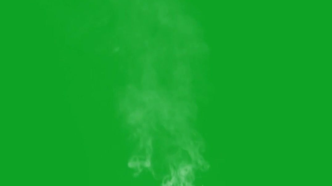 ⁣Realistic Steam Overlay Green Screen - Free Stock Footage