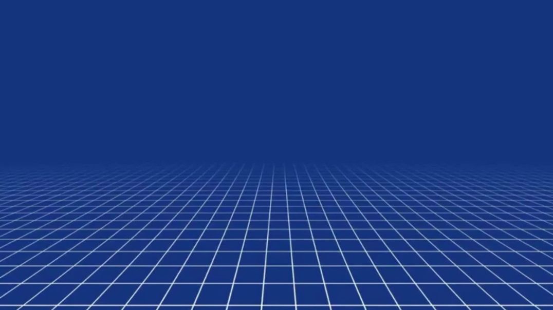 ⁣Blue Tech Grid Motion Background Free Stock Footage