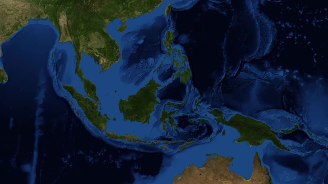 Satellite World Map Zoom Free Stock Footage
