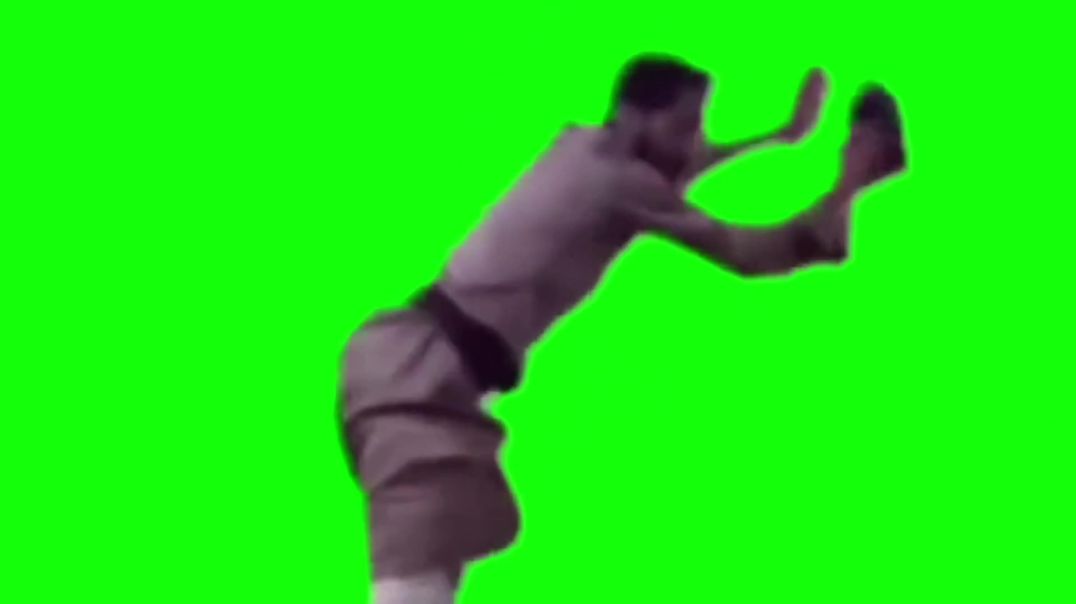 ⁣Angry Man Throwing Slipper Green Screen - Free Download