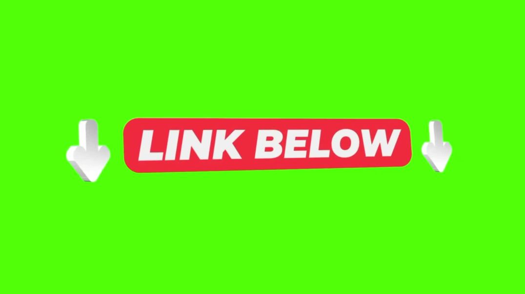 ⁣Green Screen Link Below Animation Free Download