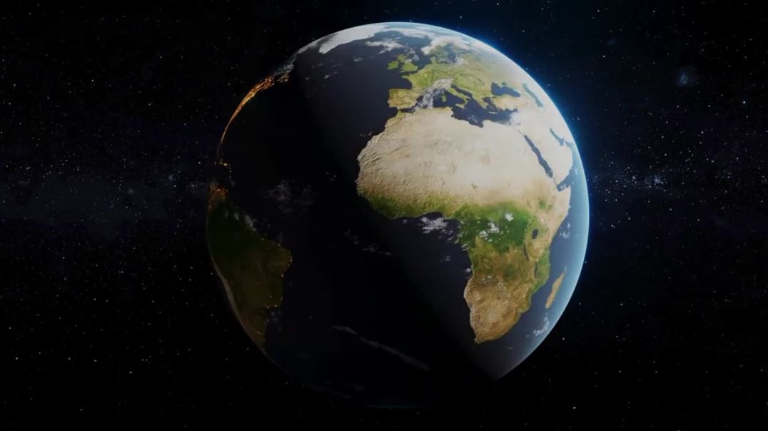⁣Realistic Earth Zoom-Out Free Stock Footage