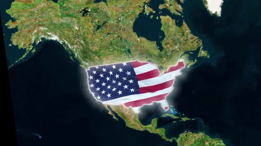 World Map Transition to USA Flag – Free Stock Footage