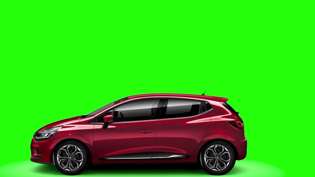 Red Hatchback Car Green Screen - Free Stock Footage