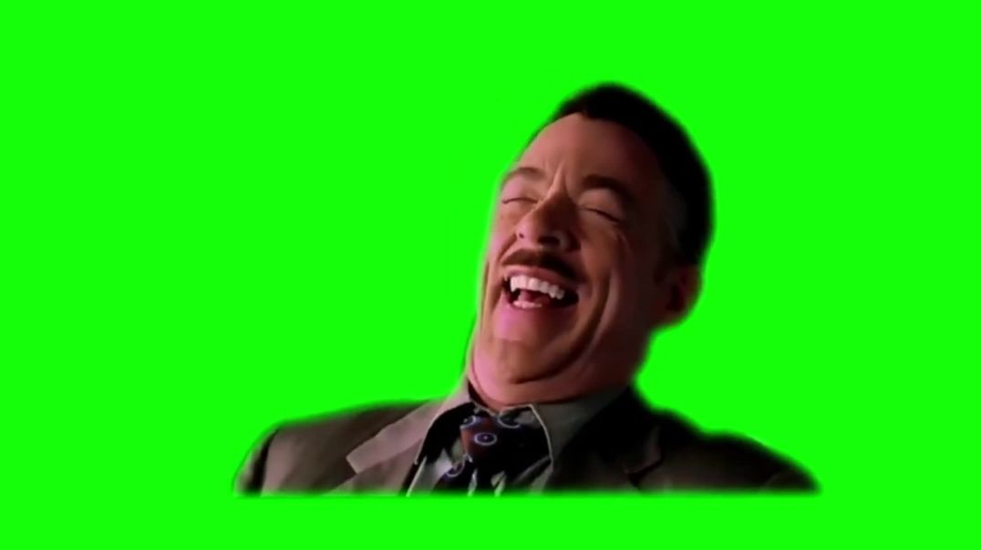 J. Jonah Jameson Laughing Green Screen - Free Download