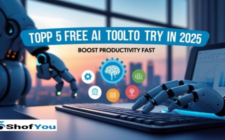 Top 5 Free AI Tools to Try in 2025 (Boost Productivity Fast)